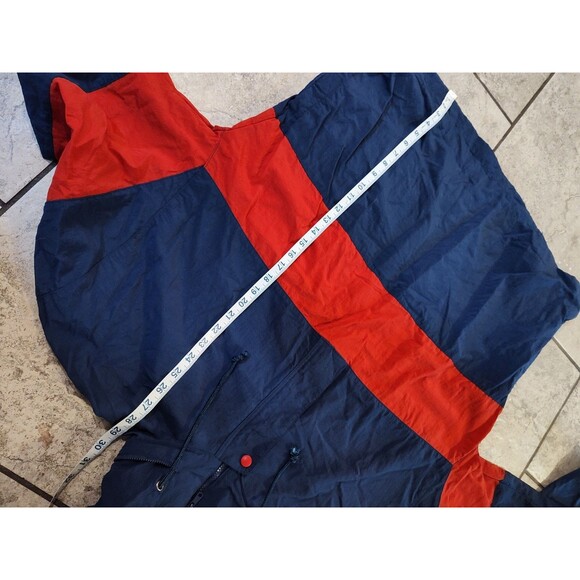 Fremantle Action Wear Men's XL Jacket  100% Nylon Blue And Red Fast Shipping VTG - Picture 3 of 14